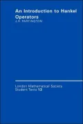 An Introduction to Hankel Operators, Vol. 13