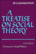 A Treatise on Social Theory: Volume 2, Substantive Social Theory