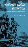 Politeness and Its Discontents