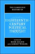Cambridge History of Eighteenth-Century Political Thought, Vol. 4