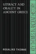 Literacy and Orality in Ancient Greece