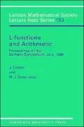 L-Functions in Arithmetic