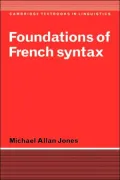 Foundations of French Syntax