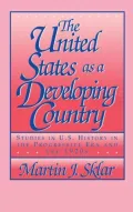 The United States as a developing country