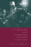 Writing and European thought, 1600-1830