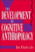 Development of Cognitive Anthropology