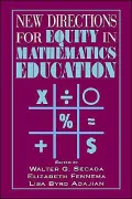 New Directions for Equity in Mathematics Education