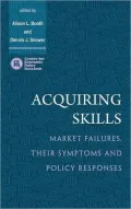 Acquiring Skills : Market Failures, Their Symptoms and Policy Responses