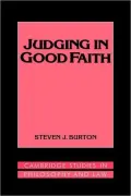 Judging in Good Faith