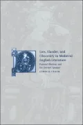 Lies, Slander and Obscenity in Medieval English Literature: Pastoral Rhetoric and the Deviant Speaker