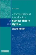 A Computational Introduction to Number Theory and Algebra