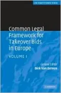 Common Legal Framework for Takeover Bids in Europe