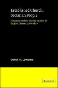 Established Church, Sectarian People: Itinerancy and the Transformation of English Dissent, 1780-1830