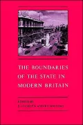 The Boundaries of the state in modern Britain
