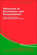 Advances in Economics and Econometrics: Theory and Applications: Eighth World Congress, Vol. 2