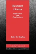Research Genres: Explorations and Applications (Cambridge Applied Linguistics)