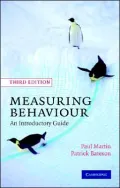 Measuring Behaviour: An Introductory Guide