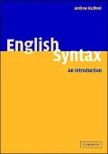 English Syntax: An Introduction