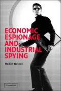 Economic Espionage and Industrial Spying (Cambridge Studies in Criminology Series)
