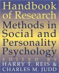 Handbook of Research Methods in Social and Personality Psychology