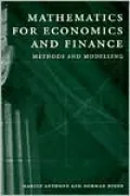 Mathematics for Economics and Finance: Methods and Modelling