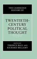 Cambridge History of Twentieth-Century olitical Thought, Vol. 6