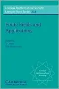 Finite Fields and Applications: Proceedings of the Third International Conference, Glasgow, July 1995