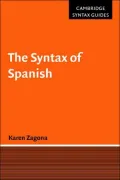 The Syntax of Spanish