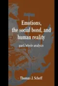 Emotions, the Social Bond, and Human Reality