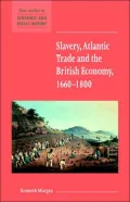 Slavery, Atlantic Trade and the British Economy, 1660-1800