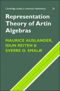 Representation Theory of Artin Algebras