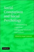 Social Comparison and Social Psychology: Understanding Cognition, Intergroup Relations, and Culture