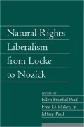 Natural Rights Liberalism from Locke to Nozick, Vol. 1