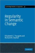 Regularity in Semantic Change
