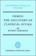 Demos: The Discovery of Classical Attika