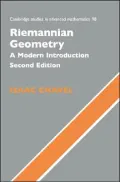 Riemannian Geometry: A Modern Introduction