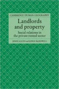 Landlords and Property: Social Relations in the Private Rented Sector
