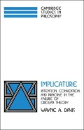 Implicature: Intention, Convention, and Principle in the Failure of Gricean Theory