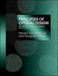 Principles of Optimal Design: Modeling and Computation