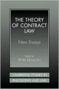 Theory of Contract Law: New Essays