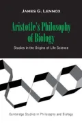 Aristotle's Philosophy of Biology : Studies in the Origins of Life Science