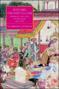 Before Orientalism: London's Theatre of the East, 1576-1626