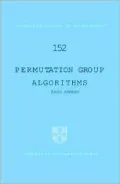 Permutation Group Algorithms