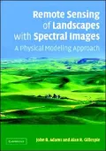 Remote Sensing of Landscapes with Spectral Images: A Physical Modeling Approach