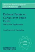 Rational Points on Curves over Finite Fields: Theory and Applications