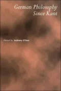 German Philosophy since Kant