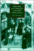 Public Reading and the Reading Public in Late Medieval England and France