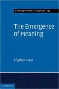 The Emergence of Meaning