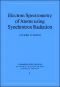 Electron Spectrometry of Atoms using Synchrotron Radiation