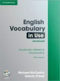 English Vocabulary in Use Advanced with Answers and CD-ROM